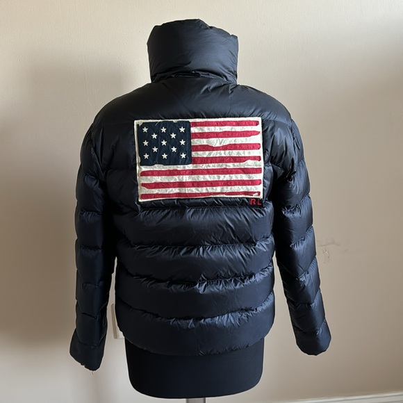 Authentic Ralph Lauren Flag down Jacket - Picture 2 of 8